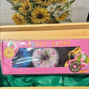 Colorful Donut Socks Set
